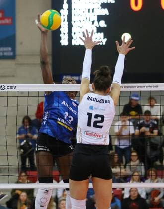 BAU 22 01 2025 Stuttgart Volleyball Allianz MTV Stuttgart vs CSO Voluntari 2005, Krystal Rivers Stuttgart