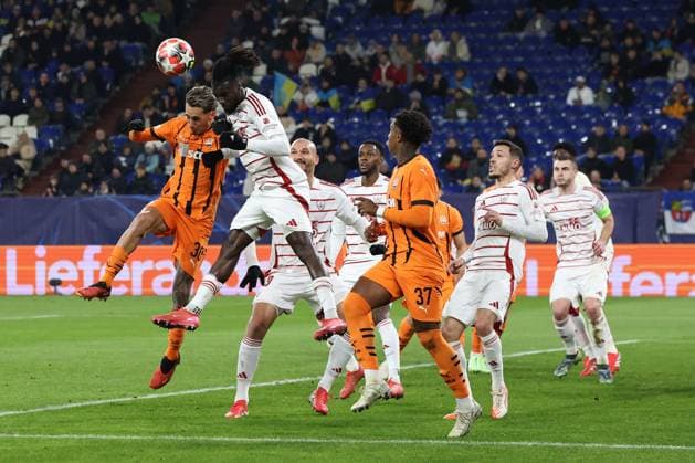 Marlon Gomes Shakhtar Donetsk at the match of the Champions League season 2024 25 Shakhtar Donetsk Stade Brest Copyright Thomas Pakusch Copyright: Thomas Pakusch
