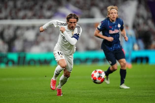UEFA Champions League match between Real Madrid and Red Bull Salzburg FC played at Santiago Bernabeu Stadium on January 22, 2025 in Madrid, Spain. (Photo by Bagu Blanco (PRESSINPHOTO) Copyright: xBaguxBlancox xPressinphotox