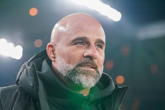 Football UEFA Champions League 2024 2025, Matchday 7 Celtic Glasgow vs Young Boys Bern YB Celtic Park Glasgow, Scotland Giorgio Contini Coach, Young Boys Bern Copyright: xJOERANxSTEINSIEKx