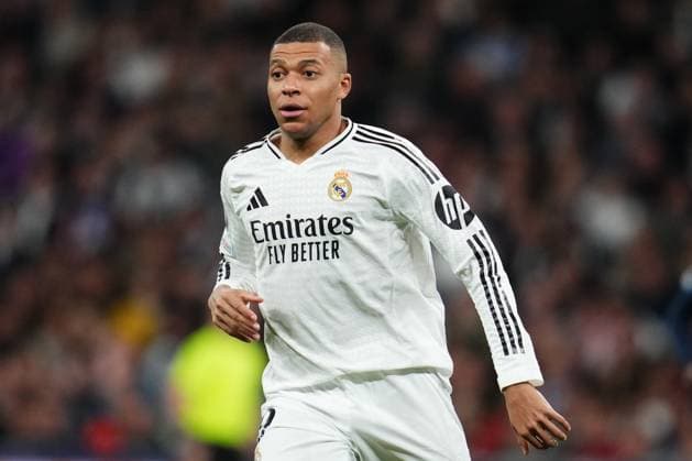 ESP: Real Madrid v Red Bull Salzburg FC. UEFA Champions League. Date 7 Kylian Mbappe of Real Madrid during the UEFA Champions League match between Real Madrid and Red Bull Salzburg FC played at Santiago Bernabeu Stadium on January 22, 2025 in Madrid, Spain. kpng Copyright: xPressinphotox PS_250122_RMA_SAL_020