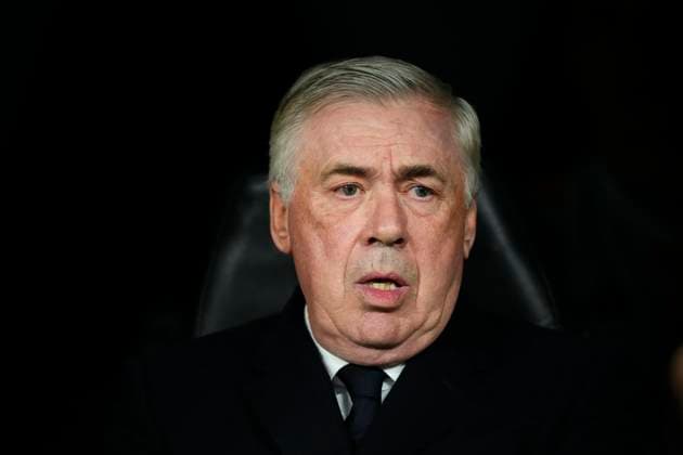 Real Madrid C.F. v FC Salzburg - UEFA Champions League 2024 25 League Phase MD7 Carlo Ancelotti head coach of Real Madrid during the UEFA Champions League 2024 25 League Phase MD7 match between Real Madrid C.F. and FC Salzburg at Estadio Santiago Bernabeu on January 22, 2025 in Madrid, Spain. Madrid Spain  Copyright: xJosexBretonx originalFilename:bretonhernandez-realmadr250122_npTpS.jpg