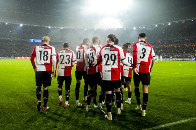 UEFA Champions League: Feyenoord v FC Bayern Munich Rotterdam - Santiago Gimenez of Feyenoord during the seventh round of new format of the Champions League 2024 2025. The match is set between Feyenoord and FC Bayern Munich at Stadion Feijenoord De Kuip on 22 January 2025 in Rotterdam, The Netherlands. Copyright: xTomxBodex