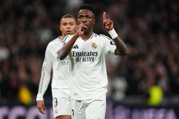 UEFA Champions League match between Real Madrid and Red Bull Salzburg FC played at Santiago Bernabeu Stadium on January 22, 2025 in Madrid, Spain. (Photo by Bagu Blanco (PRESSINPHOTO) Copyright: xBaguxBlancox xPressinphotox