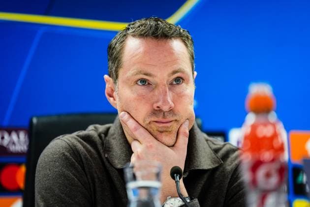 UEFA Champions League: Feyenoord v FC Bayern Munich Rotterdam - Feyenoord coach Brian Priske during the seventh round of new format of the Champions League 2024 2025. The match is set between Feyenoord and FC Bayern Munich at Stadion Feijenoord De Kuip on 22 January 2025 in Rotterdam, The Netherlands. Copyright: xYannickxVerhoevenx