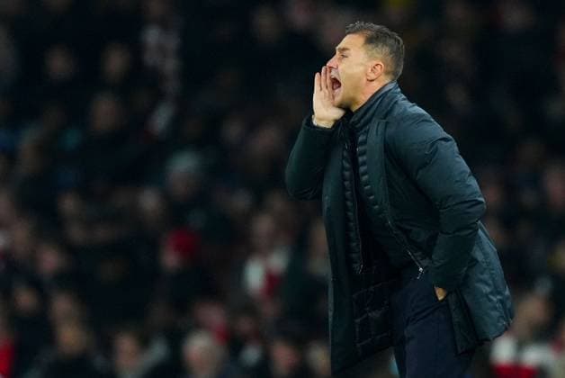 Dinamo Zagreb manager Fabio Cannavaro Arsenal v Dinamo Zagreb, UEFA Champions League, Group Stage, Football, Emirates Stadium, London, UK - 22 Jan 2025 EDITORIAL USE ONLY No use with unauthorised audio, video, data, fixture lists, club league logos or live services. Online in-match use limited to 120 images, no video emulation. No use in betting, games or single club league player publications. Copyright: xJavierxGarcia Shutterstockx 15108893dx
