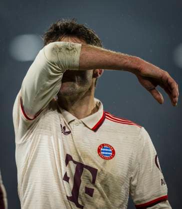 Rotterdam, Netherlands 22nd Jan 2025 Thomas Müller FCB Feyenoord Rotterdam FC Bayern Munich Feyenoord Rotterdam FC Bayern Munich UEFA Champions League 22 01 2025