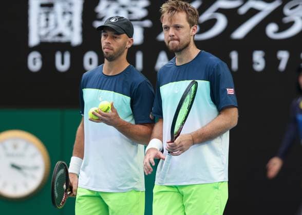 Kevin Krawietz, Tim Puetz, Mens Doubles, Men s Doubles Australian Open 2025, Melbourne Park, Melbourne, Victoria, Australia Copyright: xJuergenxHasenkopfx