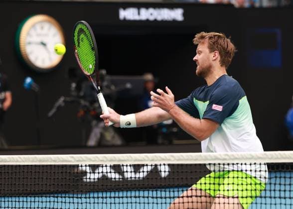Kevin Krawietz, Tim Puetz, Mens Doubles, Men s Doubles Australian Open 2025, Melbourne Park, Melbourne, Victoria, Australia Copyright: xJuergenxHasenkopfx