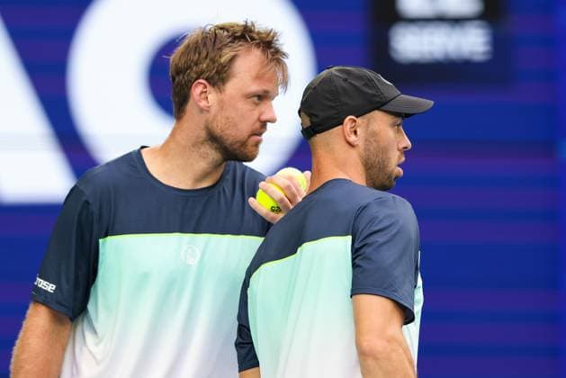 Kevin Krawietz, Tim Puetz, Mens Doubles, Men s Doubles Australian Open 2025, Melbourne Park, Melbourne, Victoria, Australia Copyright: xJuergenxHasenkopfx