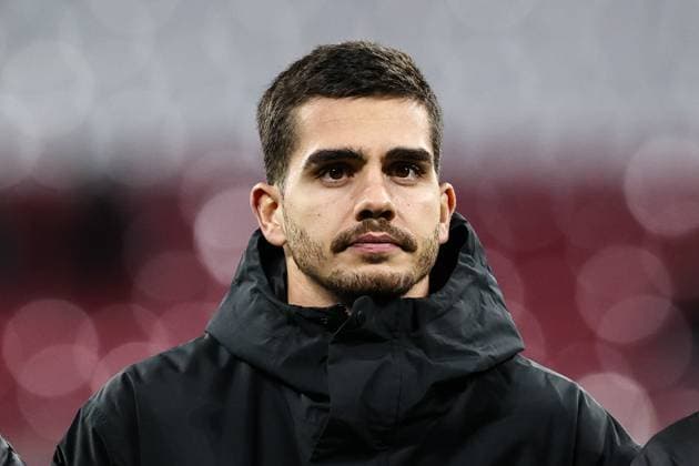 Andre Silva RB Leipzig,19 Champions League League Phase Season 2024 2025 RB Leipzig vs Sporting Lisbon at the Red Bull Arena in Leipzig Portrait,Portrait,Football,Germany,Man,Men,22 01 2025