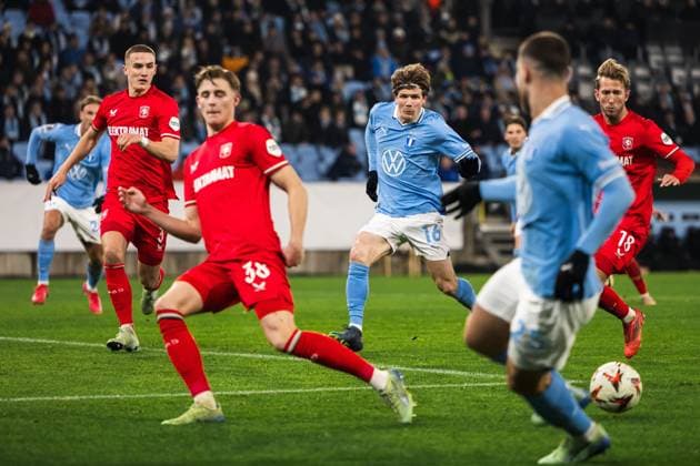 MALMO , 23-01-2025 , Malmo New stadium , season 2024 2025 , UEFA Europa league, Football. during the match Malmo - FC Twente, Oliver Berg of Malmo FF Malmo - Twente  x27526396x Copyright: