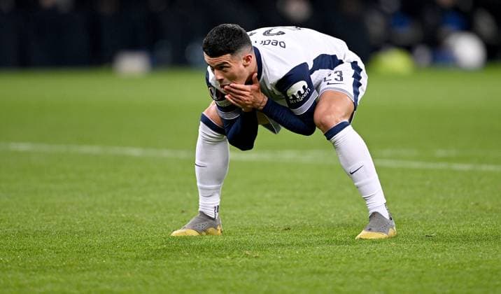FOOTBALL EUROPA LEAGUE SEASON 2024 2025 Preliminary Round 7 Matchday TSG 1899 Hoffenheim Tottenham Hotspur 23 01 2025 Pedro Porro Tottenham Hotspur