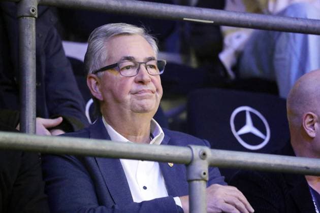 11 01 25 Mercedes Benz JuniorCup 2025 Germany, Sindelfingen, 11 01 2025, Football, Juniors, Mercedes Benz JuniorCup 2025 Dietmar Allgaier President VfB Stuttgart