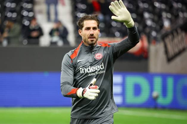Kevin Trapp 1 Eintracht Frankfurt during warm up, Eintracht Frankfurt vs Ferencvaros TC, Soccer, Europa League, Matchday 7, 23 01 2025 Frankfurt am Main Hessen Germany Copyright: xkolbert-press MartinxAgüerax