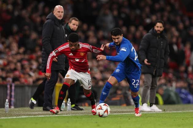 Football, EL, Manchester United - Glasgow Rangers