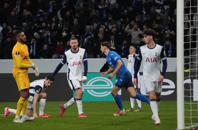 Europa League, TSG 1899 Hoffenheim vs Tottenham Hotspur 23 01 2025, PreZero Arena, Sinsheim, Europa League, TSG 1899 Hoffenheim vs Tottenham Hotspur , in picture nordphotoxGmbHx xBratic nph00250
