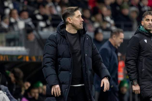 UEFA Europa League Eintracht Frankfurt Ferencvaros Budapest, 23 01 2025 Stefan Buck Co Coach Eintracht Frankfurt , Eintracht Frankfurt Ferencvaros Budapest, Frankfurt, Deutsche Bank Park, 23 1 2025 Copyright: xBEAUTIFULxSPORTS Gawlikx