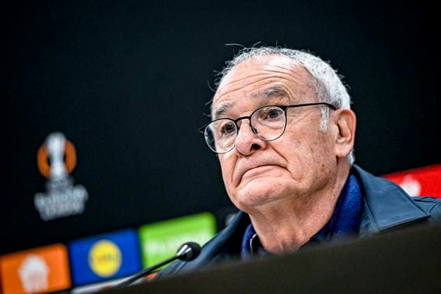 AS Roma trainer Claudio Ranieri, during the match AZ Roma at the AZ Stadium for the UEFA Europa League League phase Matchday 7 season 2024 2025 in ALKMAAR, Netherlands on 23 januari 2025, photo by Stefan Koops EYE4images DeFodi Images Defodi 746 210328 Defodi-746