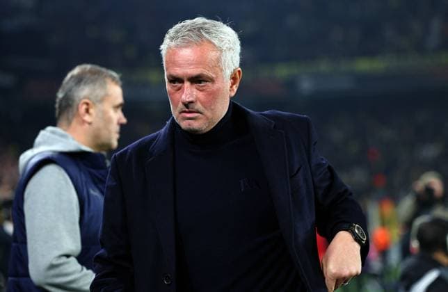 UEFA Europa League - Fenerbahce vs Olympique Lyonnais José Mourinho, coach of Fenerbahce during the UEFA Europa League 2024 25 League Phase MD7 match between Fenerbahce SK and Olympique Lyonnais at on January 23, 2025 in Istanbul, Turkey. Photo by Saycan Sayim DIA images ABACAPRESS.COM Istanbul Turkey  Copyright: xDIAxImages ABACAx