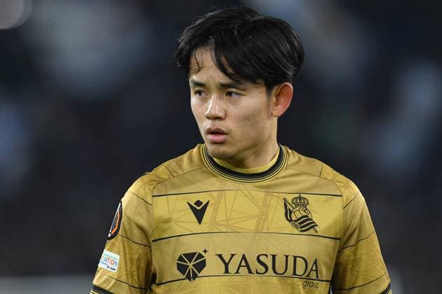 Takefusa Kubo of Real Sociedad during the Europa League qualifying round - 7th leg match between SS Lazio v Real Sociedad at Olympic stadium, Italy, Jan 23rd, 2025. & xA;Mattia Vian during SS Lazio vs Real Sociedad, Football Europa League match in Rome, Italy, January 23 2025  Copyright: xMattiaxVian IPAxSportx xipa-agency.netx xx IPA_53263660 IPA_Agency_IPA53263660
