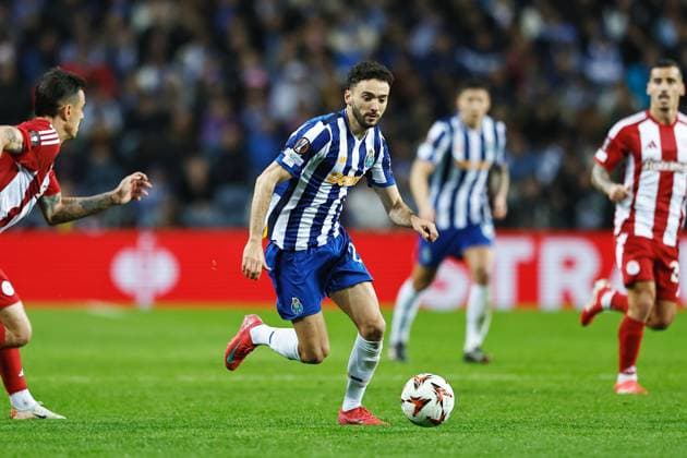 Joao Mario (Porto), JANUARY 23, 2025 - Football Soccer : UEFA Europa League League phase match day 7 between FC Porto 0-1 Olympiacos FC at the Estadio do Dragao in Porto, Portugal. Noxthirdxpartyxsales  (279430696)