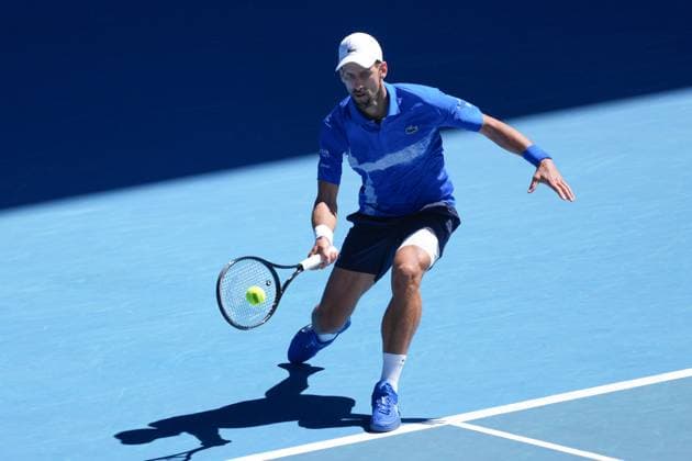 Tennis 2025: Australian Open Day 13 January 24, 2025: 7th seed NOVAK DJOKOVIC of Serbia in action against 2nd seed ALEXANDER ZVEREV of Germany on Rod Laver Arena in a Men s Singles Semifinals match on day 13 of the 2025 Australian Open in Melbourne, Australia. Sydney Low Cal Media(Credit Image: Â Sydney Low Cal Sport Media) Melbourne Victoria Australia EDITORIAL USE ONLY Copyright: xx ZUMA-20250124_faf_c04_035.jpg SydneyxLowx csmphotothree348177