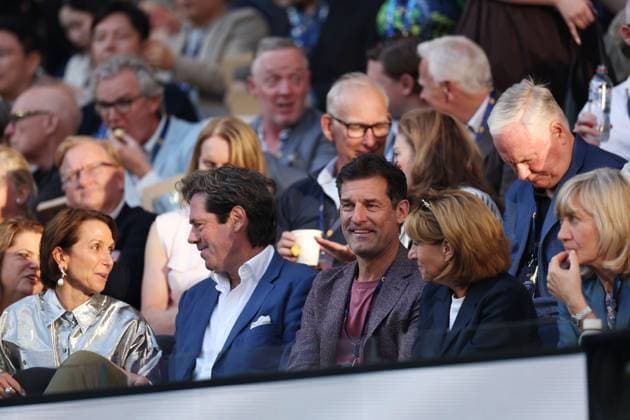 Mark Webber Australian Open, Day Thirteen, Tennis, Melbourne Park, Melbourne, Australia - 24 Jan 2025  Copyright: xEllaxLing Shutterstockx 15108785bj