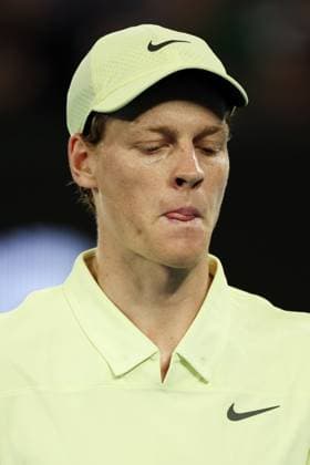 Jannik Sinner during the Semi-final match against Shelton in the Rod Laver Arena Australian Open, Day Thirteen, Tennis, Melbourne Park, Melbourne, Australia - 24 Jan 2025  Copyright: xEllaxLing Shutterstockx 15108785cz