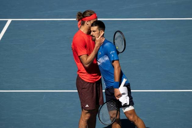 2025 AUSTRALIAN OPEN Mens Semifinal Match Novak Djokovic SRB vs Alexander Zverev GER