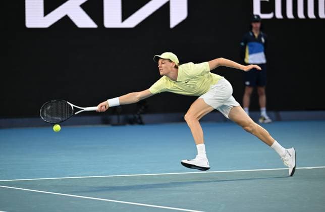 2025 AUSTRALIAN OPEN Mens Semifinal Match Jannik Sinner ITA vs Ben Shelton USA Jannik Sinner ITA