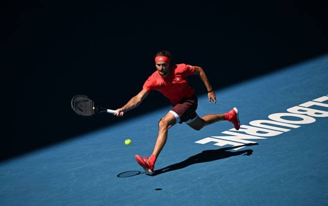 2025 AUSTRALIAN OPEN Mens Semifinal Match Novak Djokovic SRB vs Alexander Zverev GER Alexander Zverev GER