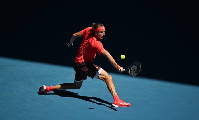 2025 AUSTRALIAN OPEN Mens Semifinal Match Novak Djokovic SRB vs Alexander Zverev GER Alexander Zverev GER