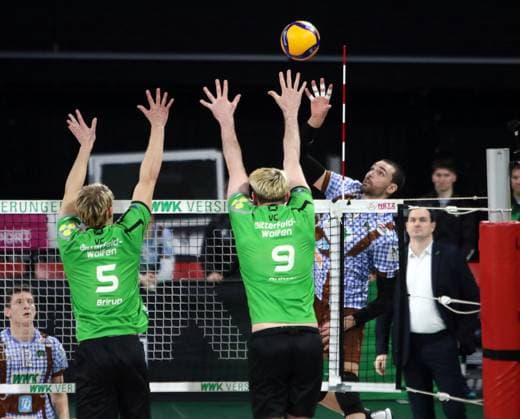 Volleyball, VBL, WWK Volleys Herrsching - VC Bitterfeld-Wolfen
