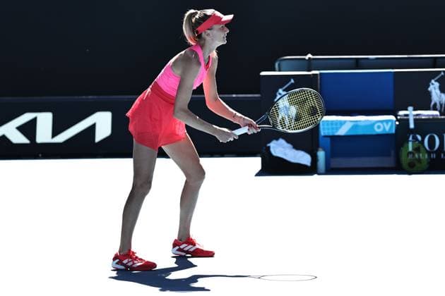 Daniela Hantuchova, SVK, and Tommy Haas, GER, during mix doubles legends cup at 2025 Australian Open in Melbourne, 24 01 2025; - 
