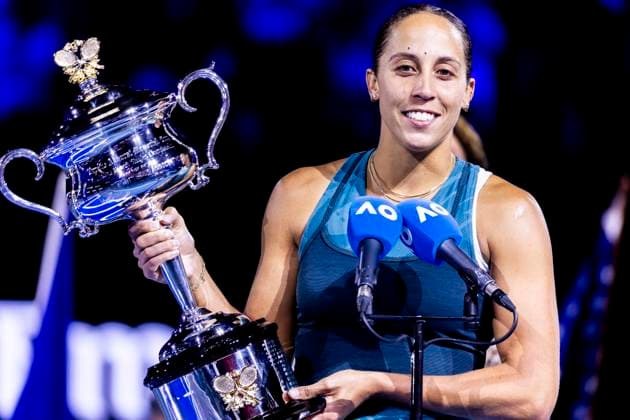 Tennis, Australian Open, Women, Final, Winner Madison Keys