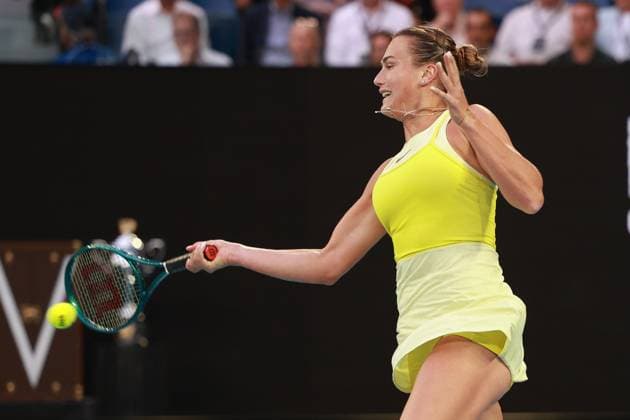 Aryna Sabalenka, Final, Final, Australian Open 2025, Melbourne Park, Melbourne, Victoria, Australia Copyright: xJuergenxHasenkopfx