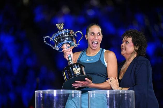 Australian Open - Women’s final - Melbourne Madison Keys (USA) wins her first Gran Slam title defeating Arena Sabalenka (RUS) in the women’s final at the 2025 Australian Open at Melbourne Park in Melbourne, Australia, on January 25, 2025. Photo by Corinne Dubreuil ABACAPRESS.COM Melbourne Australia  Copyright: xDubreuilxCorinne ABACAx