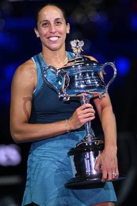 Australian Open - Women’s final - Melbourne Madison Keys (USA) wins her first Gran Slam title defeating Arena Sabalenka (RUS) in the women’s final at the 2025 Australian Open at Melbourne Park in Melbourne, Australia, on January 25, 2025. Photo by Corinne Dubreuil ABACAPRESS.COM Melbourne Australia  Copyright: xDubreuilxCorinne ABACAx