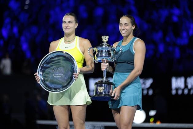 Tennis : Australie Open 2025 - Melbourne - 25 01 2025 Tennis : Australian Open 2025 - Melbourne - Madison Keys et Aryna Sabalenka MELBOURNE  Copyright: xSVx