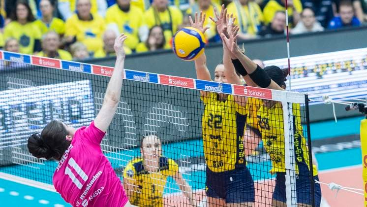 Volleyball, Women, VBF, SSC Palmberg Schwerin - VC Wiesbaden