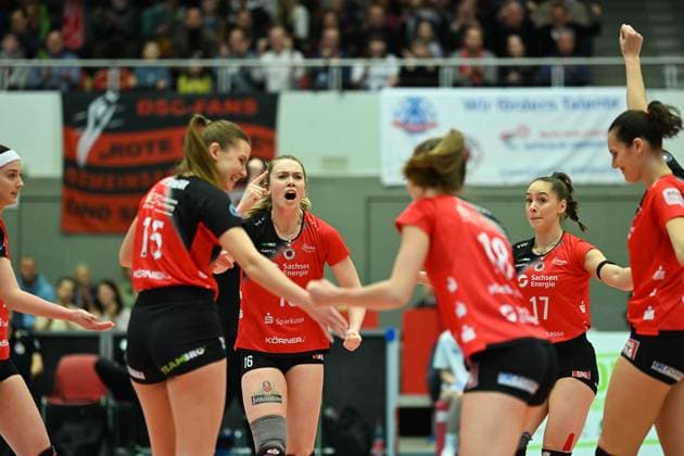 Volleyball, Women, VBF, Dresdner SC - SC Potsdam
