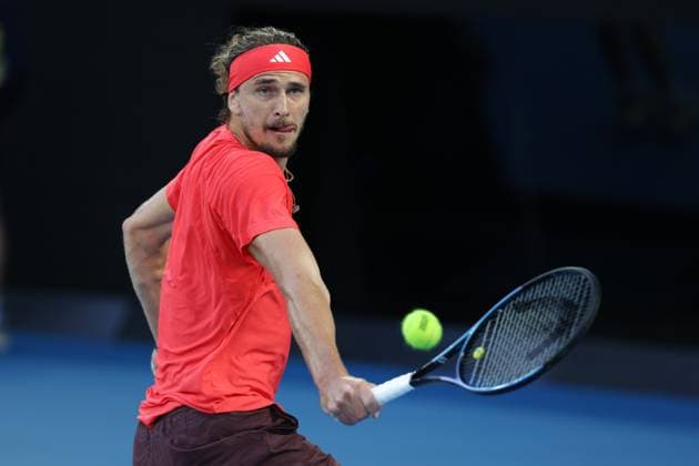 Alexander Zverev, Final, Final, Australian Open 2025, Melbourne Park, Melbourne, Victoria, Australia Copyright: xJuergenxHasenkopfx