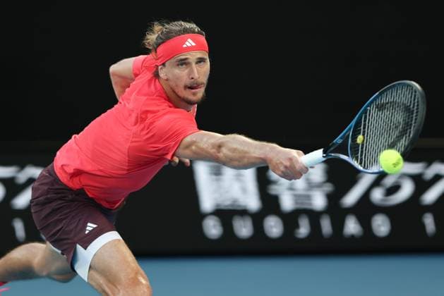 Alexander Zverev, Final, Final, Australian Open 2025, Melbourne Park, Melbourne, Victoria, Australia Copyright: xJuergenxHasenkopfx