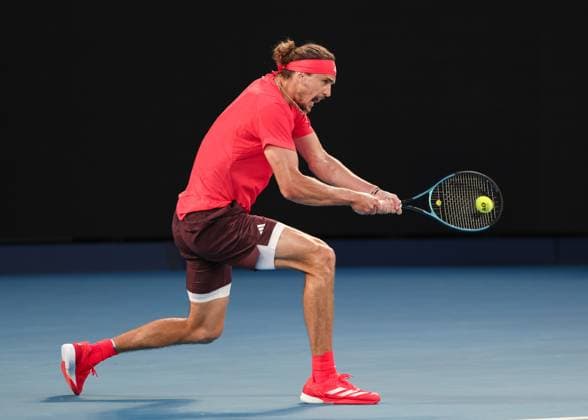 Alexander Zverev, Final, Final, Australian Open 2025, Melbourne Park, Melbourne, Victoria, Australia Copyright: xJuergenxHasenkopfx