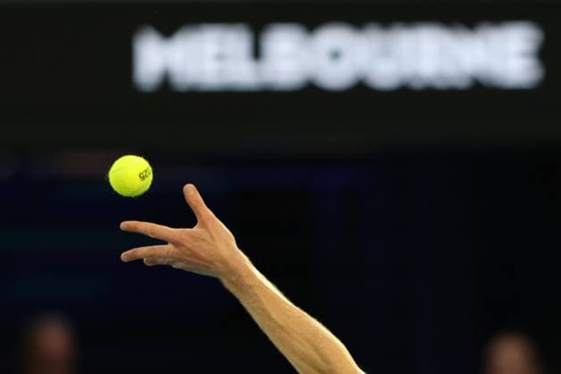 Jannik Sinner ITA , Final, Final, Australian Open 2025, Melbourne Park, Melbourne, Victoria, Australia Copyright: xJuergenxHasenkopfx