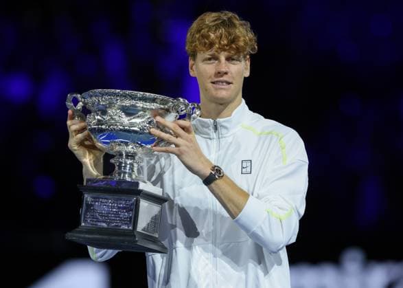 Tennis, Australian Open, Winner Jannik Sinner