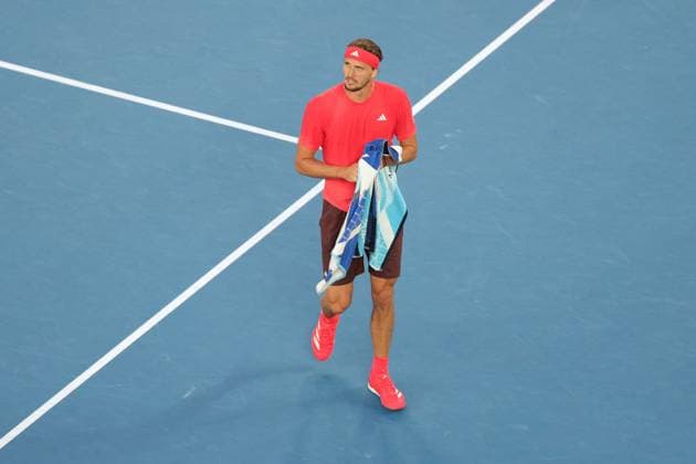 Alexander Zverev of Germany Australian Open, Day Fifteen, Tennis, Melbourne Park, Melbourne, Australia - 26 Jan 2025  Copyright: xRachelxBach Shutterstockx 15108805cy