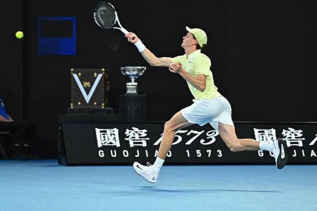 Australian Open Mens Final - Sinner vs Zverev Jannik Sinner (ITA) wins his second Australian Open title at the 2025 Australian Open at Melbourne Park in Melbourne, Australia, on January 26, 2025. Photo by Corinne Dubreuil ABACAPRESS.COM Melbourne Australia  Copyright: xDubreuilxCorinne ABACAx