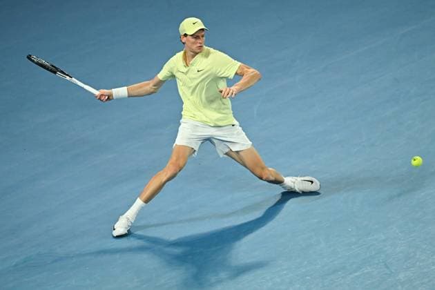 Australian Open Mens Final - Sinner vs Zverev Jannik Sinner (ITA) wins his second Australian Open title at the 2025 Australian Open at Melbourne Park in Melbourne, Australia, on January 26, 2025. Photo by Corinne Dubreuil ABACAPRESS.COM Melbourne Australia  Copyright: xDubreuilxCorinne ABACAx